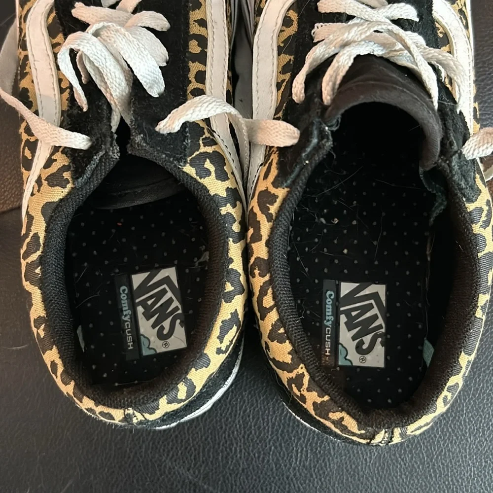 Vans Leopard Print Sneakers - Picture 3 of 6